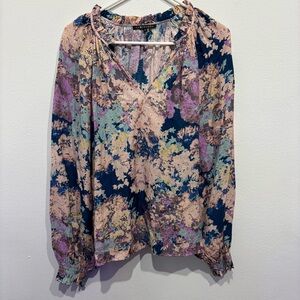 Caballero Long Sleeve Blouse Size Small